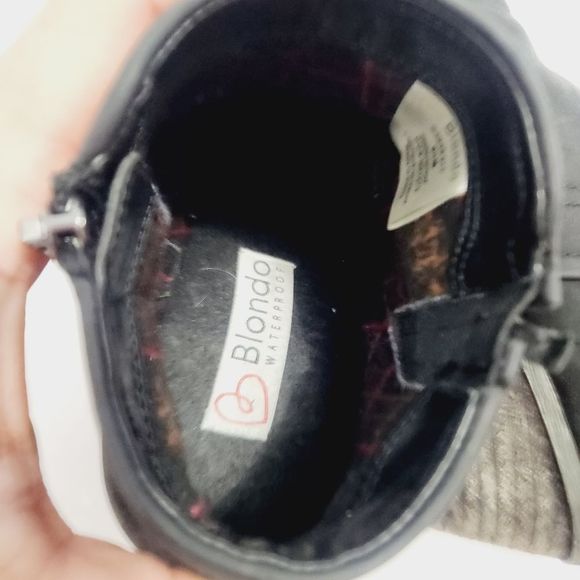 Blondo black waterproof  ankle booties size 6.5 - Picture 11 of 14